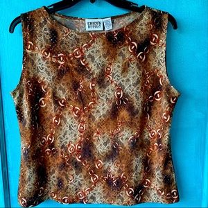 Chico’s Design Sleeveless Top Size 2 (Large/12)